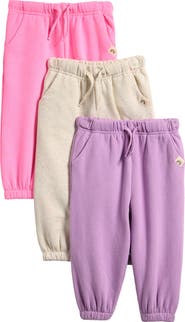 NEXT Kids' Assorted 3-Pack Joggers
