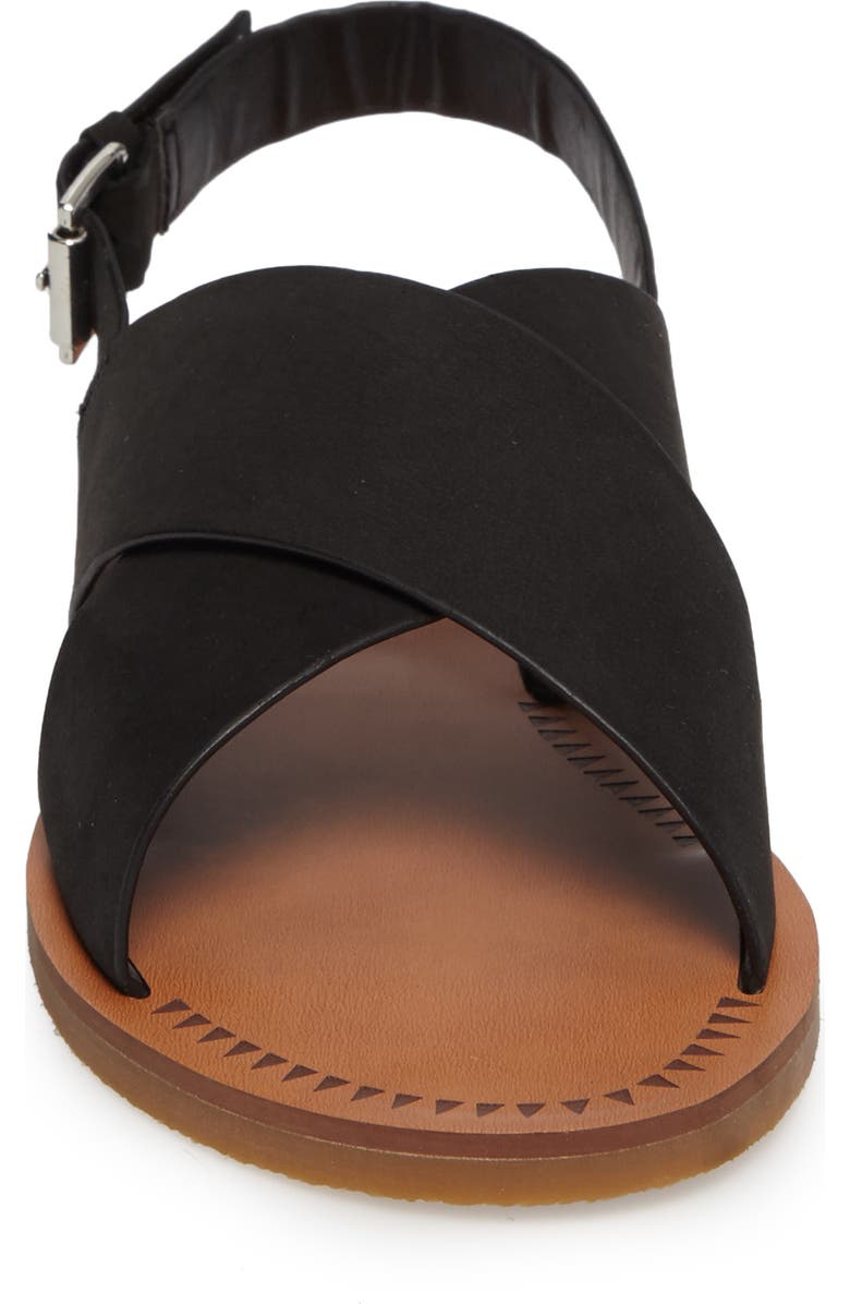 Tony Bianco Henri Cross Strap Sandal, Alternate, color,