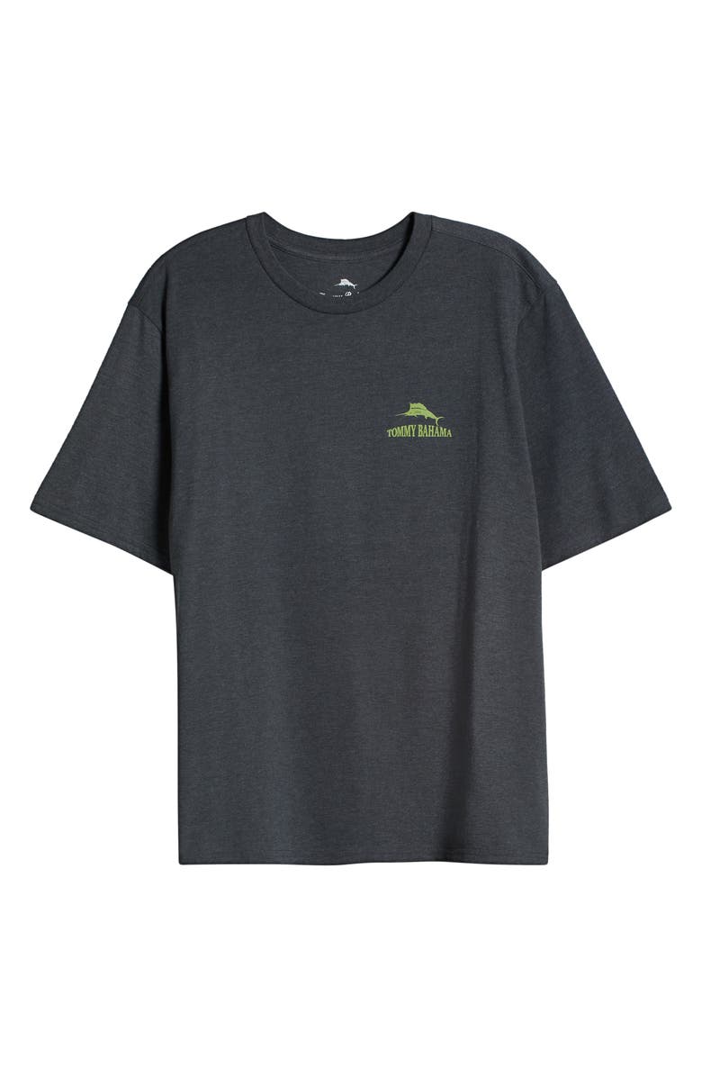 Tommy Bahama Large Bills Only Graphic T-Shirt, Alternate, color, Coal Heather