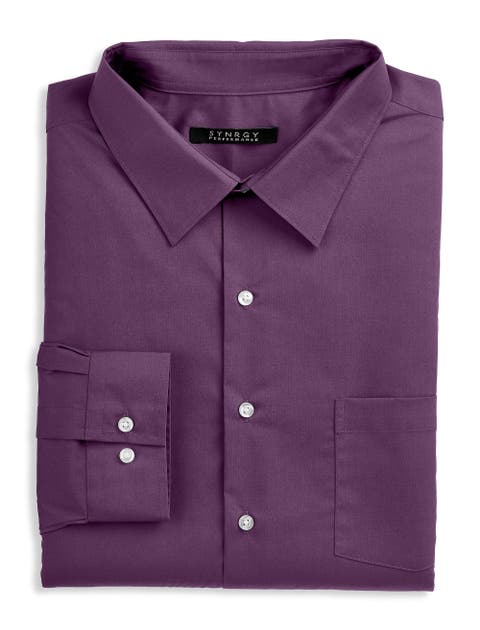 Big & Tall Performance Solid Dress Shirt