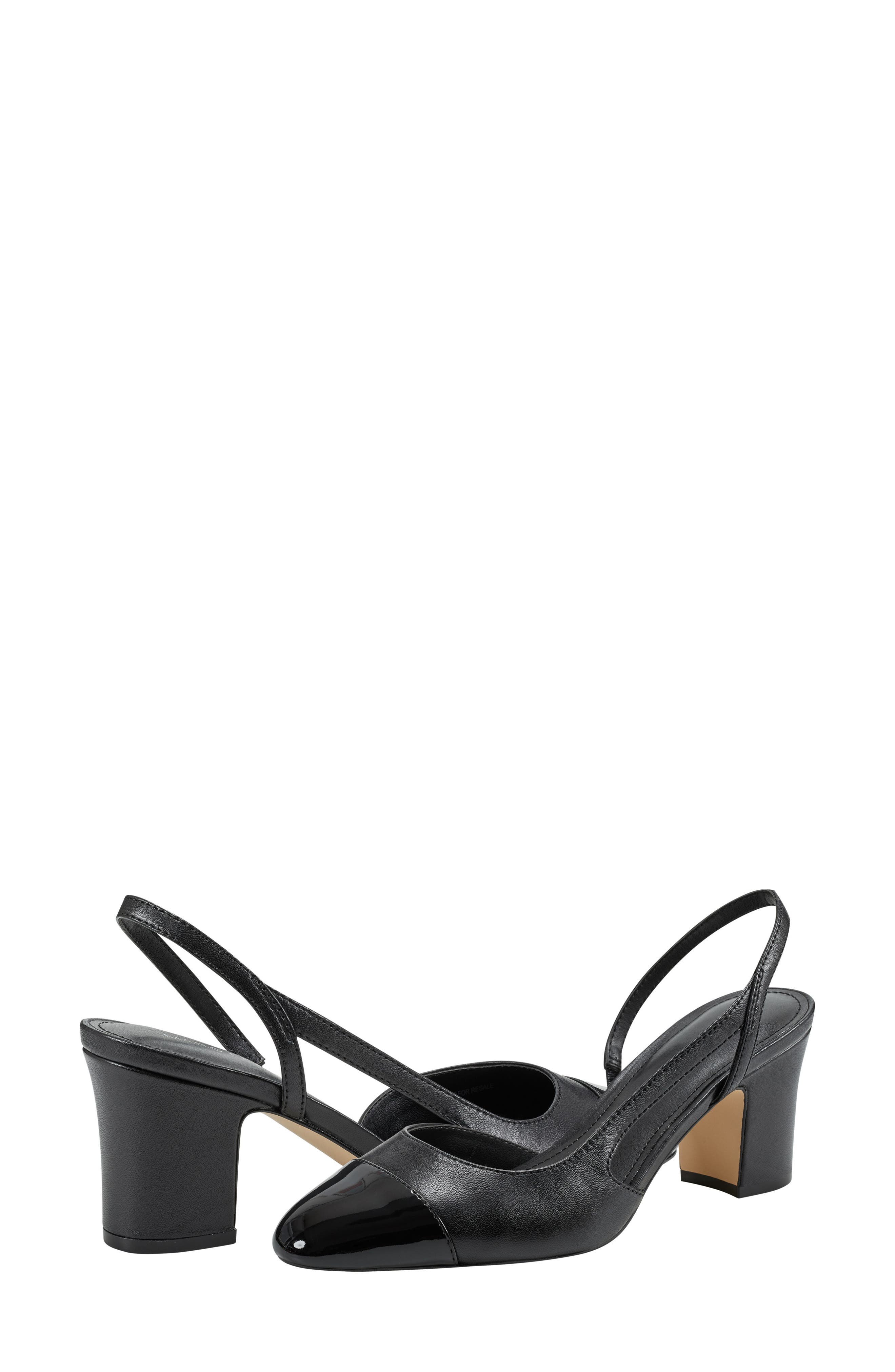 Marc Fisher Half d'Orsay Slingback Pump, Alternate, color, 