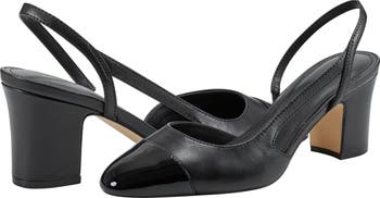Half d'Orsay Slingback Pump