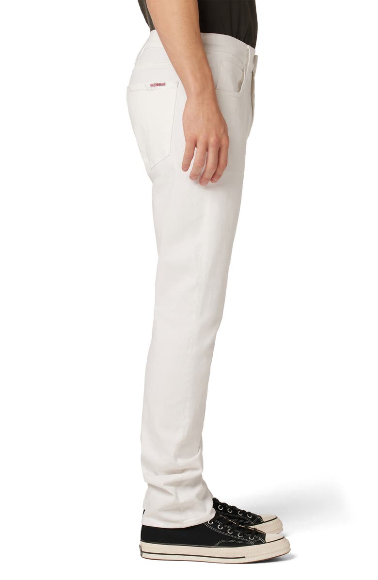 Hudson Jeans Blake Slim Straight Leg Jeans, Alternate, color, White