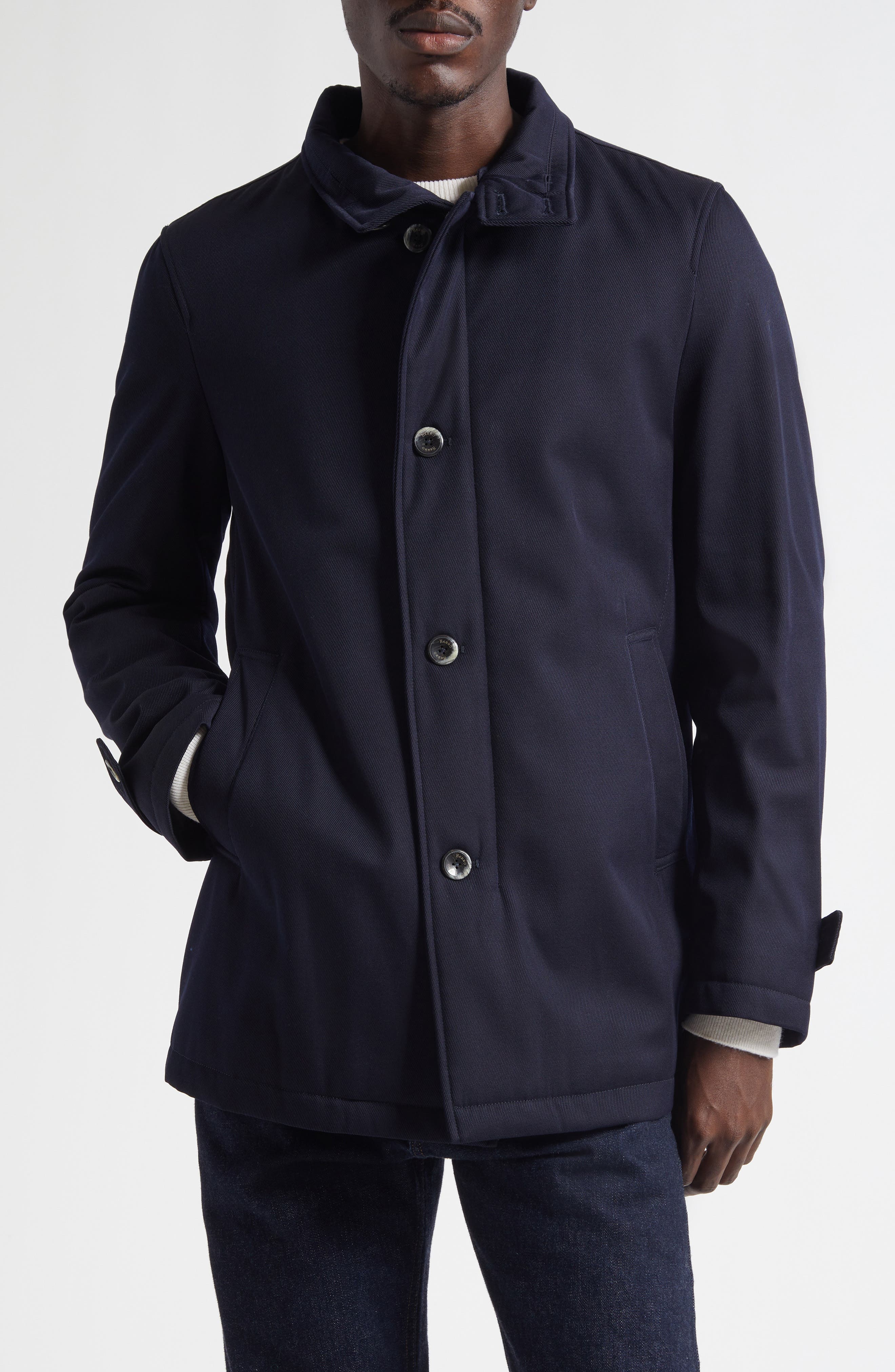Loro Piana Storm System Waterproof Merino Wool Coat - image 2
