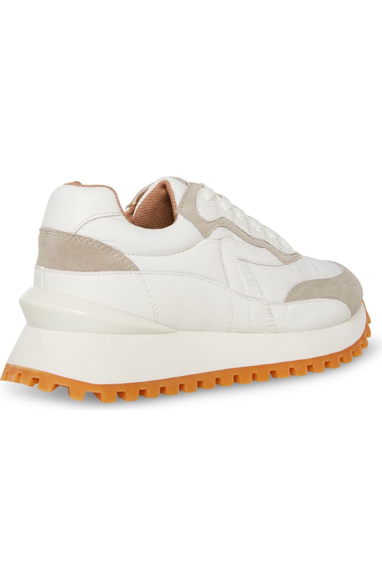 Blondo Lois Retro Waterproof Running Sneaker, Alternate, color, White Multi