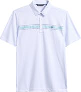 TravisMathew All Day Drift Chest Stripe Polo
