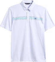 TravisMathew All Day Drift Chest Stripe Polo