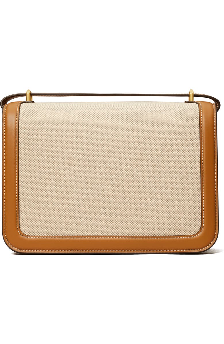 Tory Burch Eleanor Canvas Shoulder Bag, Alternate, color,