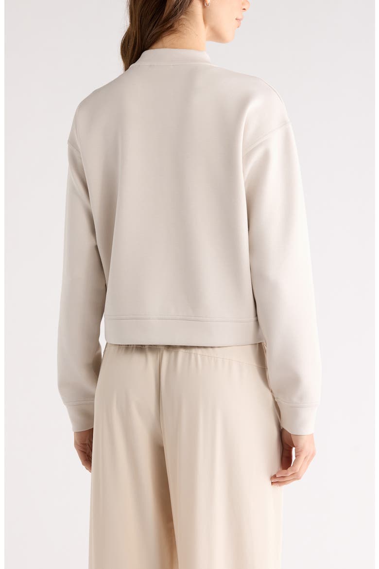 Ultra Luxe Snap Front Jacket, Alternate, color, GREY MOONBEAM