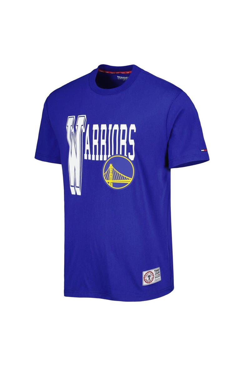 Men's Tommy Jeans Royal Golden State Warriors Mel Varsity T-Shirt, Alternate, color, Royal