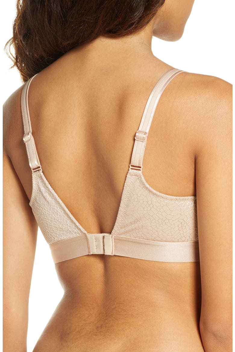 C Magnifique Wirefree Minimizer Bra, Alternate, color, ULTRA NUDE