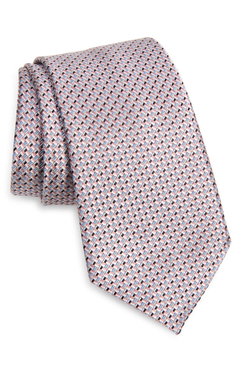 ZEGNA Paglie Silk Tie, Main, color,