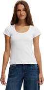 Cotton On Women's Everyday Smooth Scoop Neck Tee