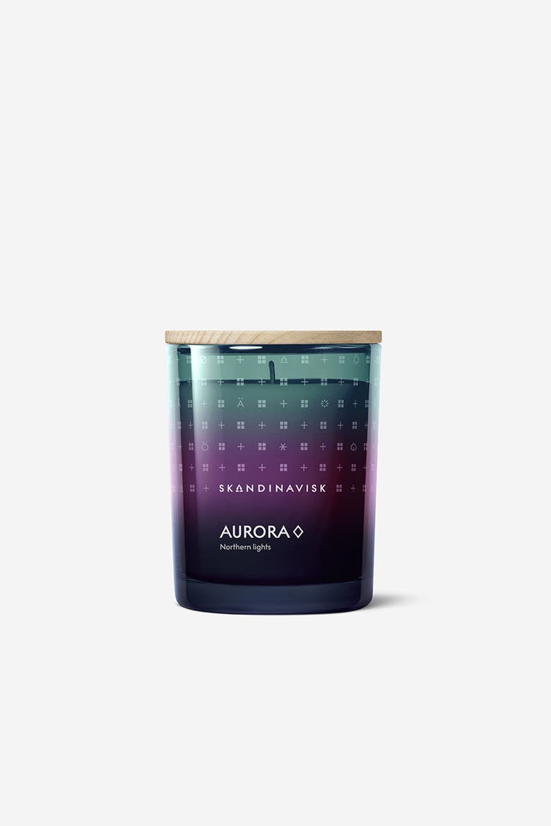 AURORA Scented Candle 200g, Alternate, color, Aurora Blue Sky