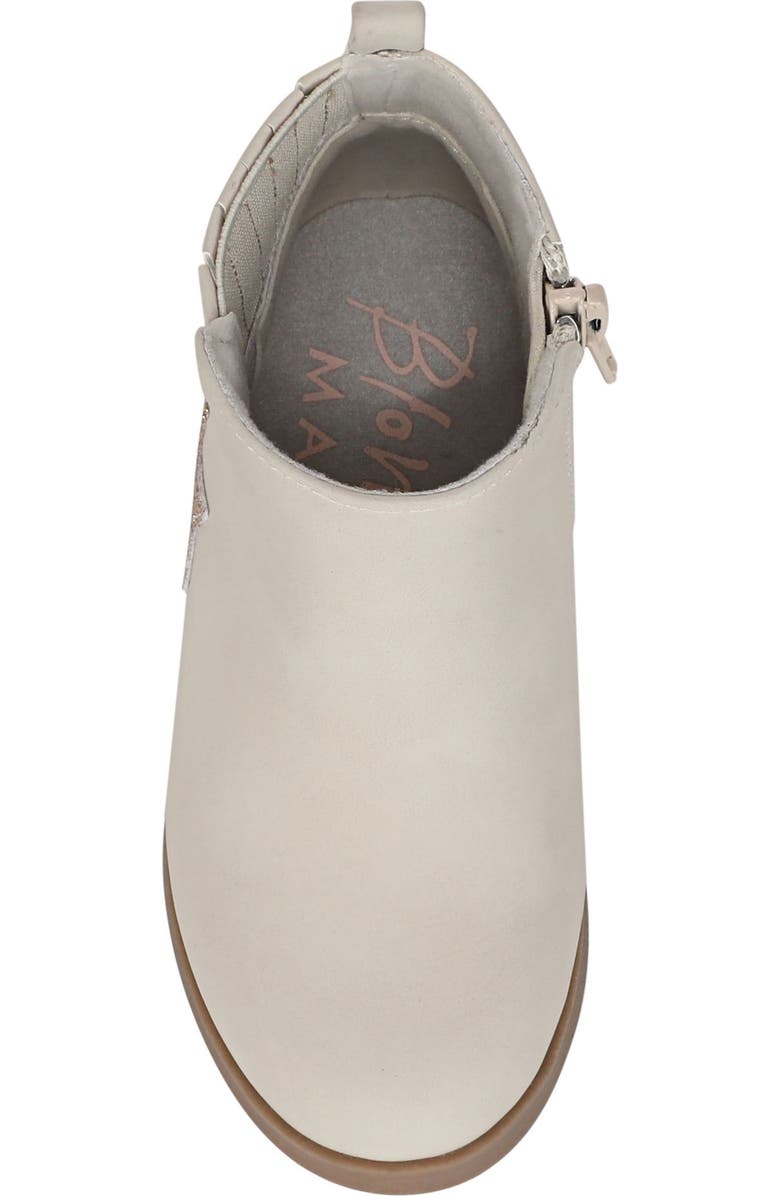 Blowfish Malibu Kids' Starling Ankle Bootie, Alternate, color, Beige Glitter Faux Leather