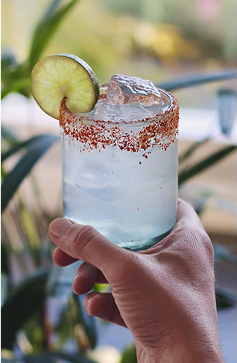 Verve Culture Handblown Glasses DOF - Set of 4, Alternate, color, Clear