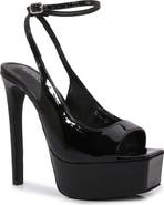BERNESS Stiletto Heel Platform Sandal