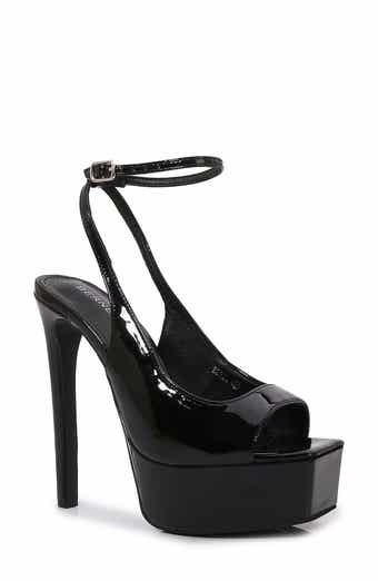 BERNESS Stiletto Heel Platform Sandal