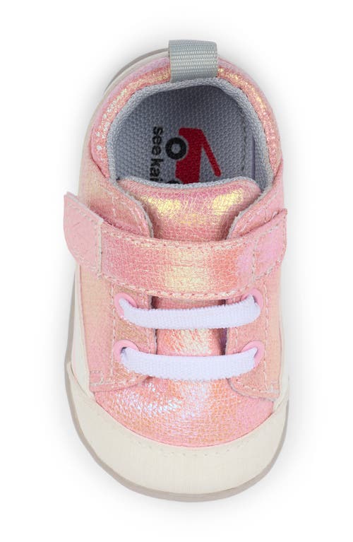 Shop See Kai Run Kids' Mini Stevie Sneaker In Pink Metallic