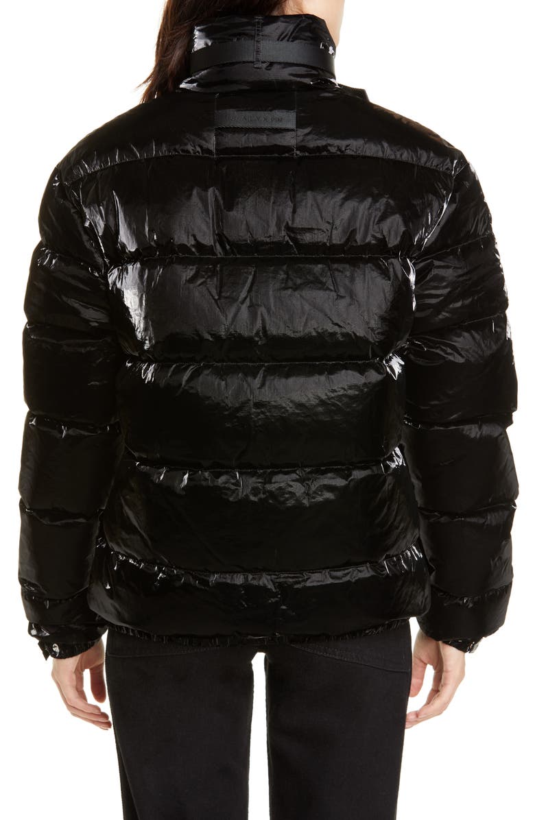 1017 ALYX 9SM Down Puffer Coat, Alternate, color, Black