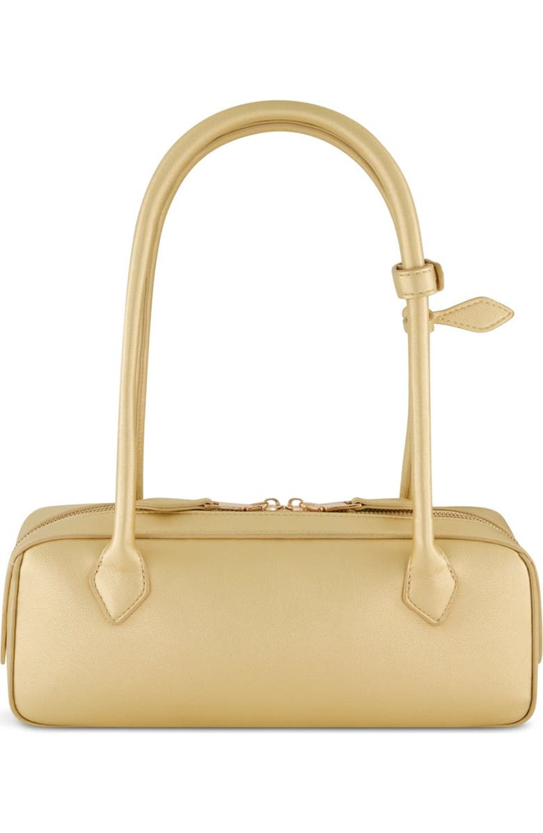 The Noli Shop Reese Metallic Leather Bag, Alternate, color, Gold
