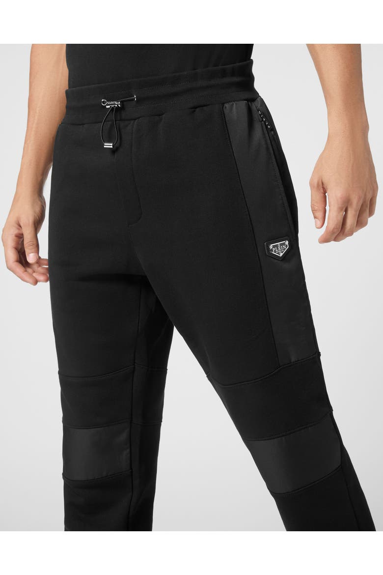 Jogging Trousers Iconic Plein Men, Alternate, color, black