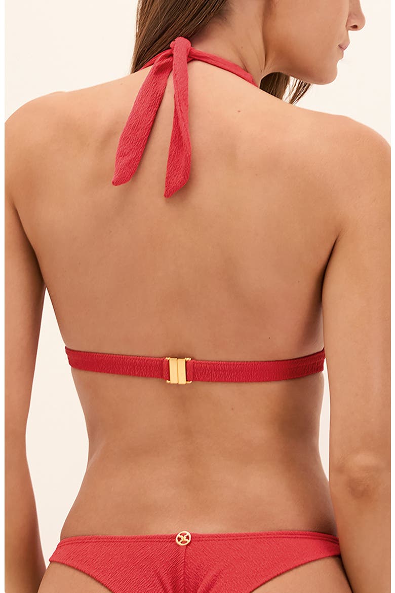 Pam Hanna Bikini Top, Alternate, color, RED