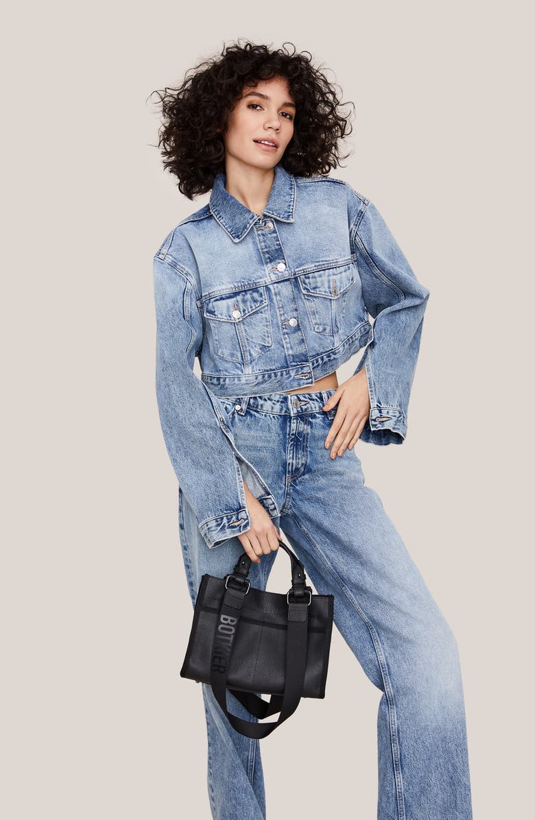 Botkier Bite Size Bedford Leather Tote Bag, Alternate, color,