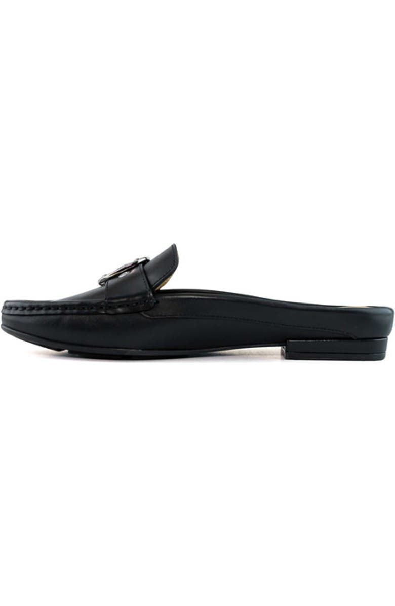 Marc Joseph New York Barbara St Leather Buckle Mule, Alternate, color, Black Napa