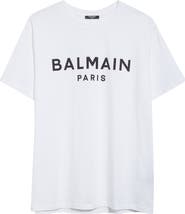 Balmain Logo Graphic T-Shirt