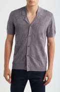 BOSS C-Noy Texture Camp Shirt