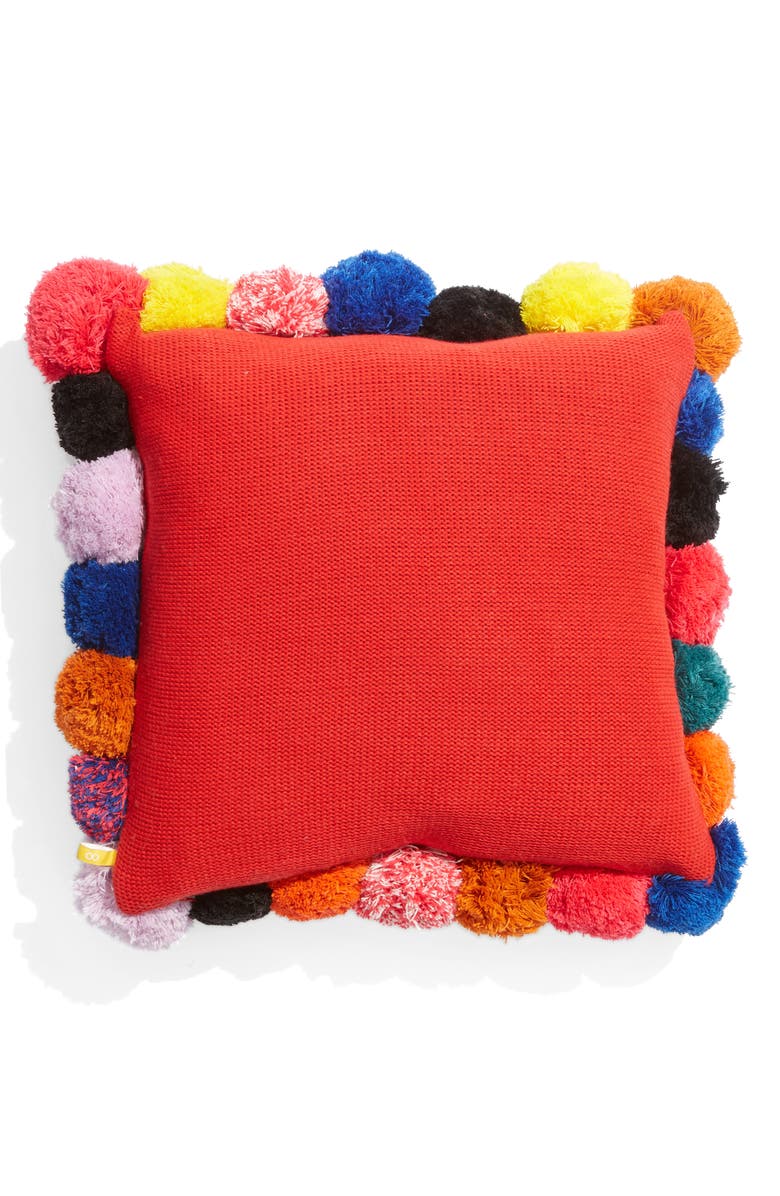 verloop All Over Pom Accent Pillow, Alternate, color, 