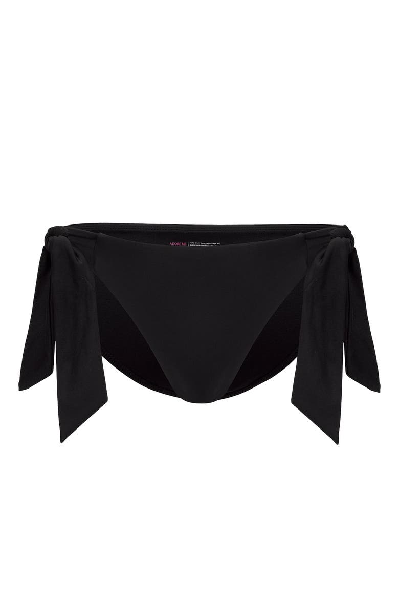 Adore Me Perry Swimwear Bikini Bottom, Alternate, color, Black