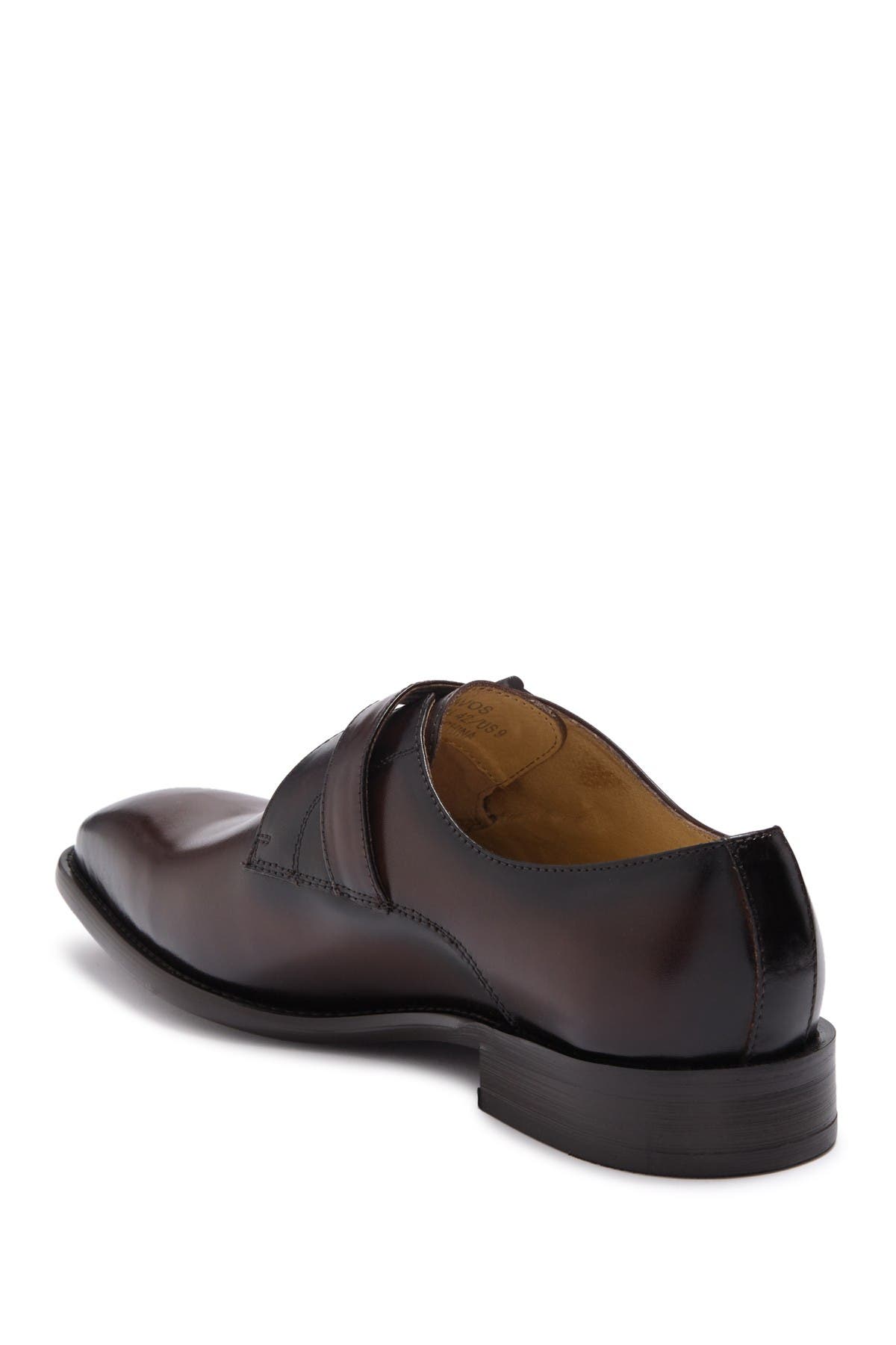 Maison Forte Davos Buckle Strap Leather Loafer, Alternate, color, 