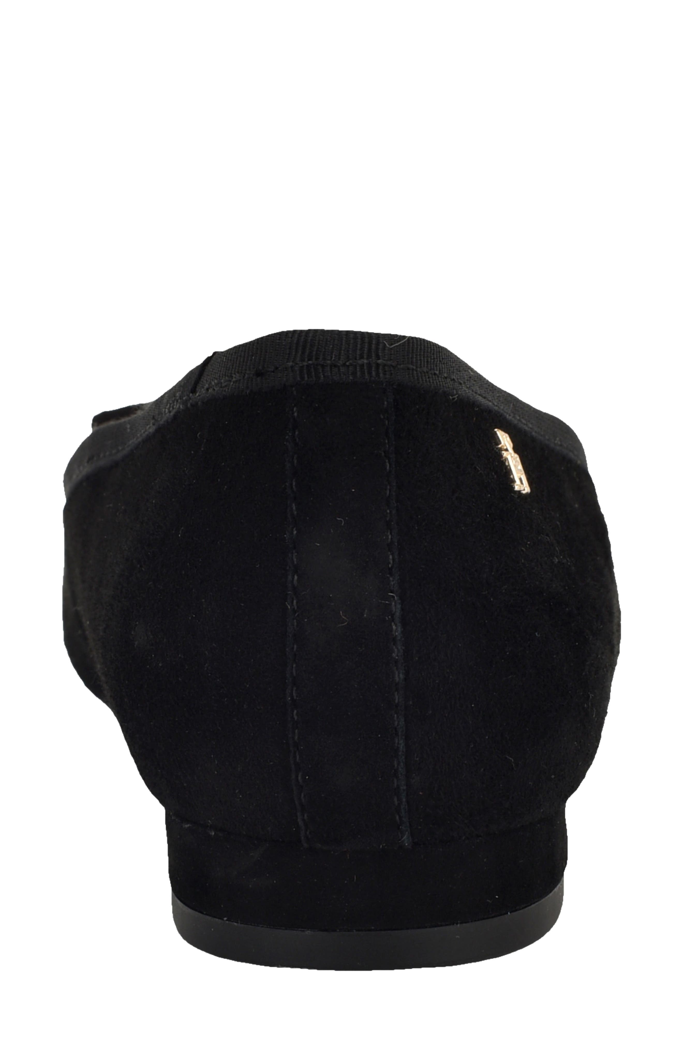 Tommy Hilfiger Kimio Pointed Toe Flat, Alternate, color, Black