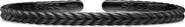 David Yurman Chevron Flex Bracelet in Black Titanium, 5mm