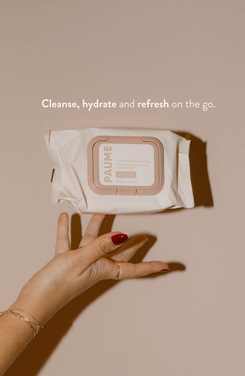 PAUME Cleansing Hand & Body Wipes, Alternate, color,