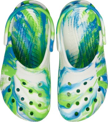 Kids' Classic Glow in the Dark Marble Clog