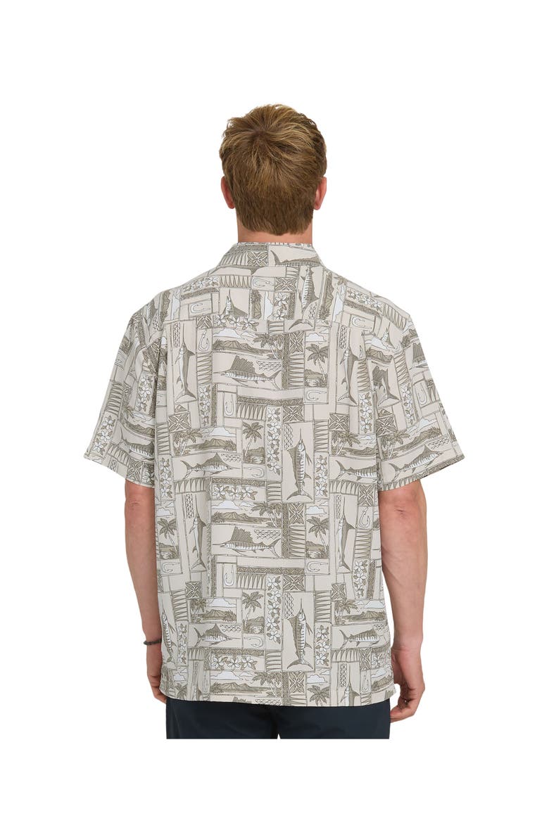 East Cape Short Sleeve Shirt, Alternate, color, MOONBEAM
