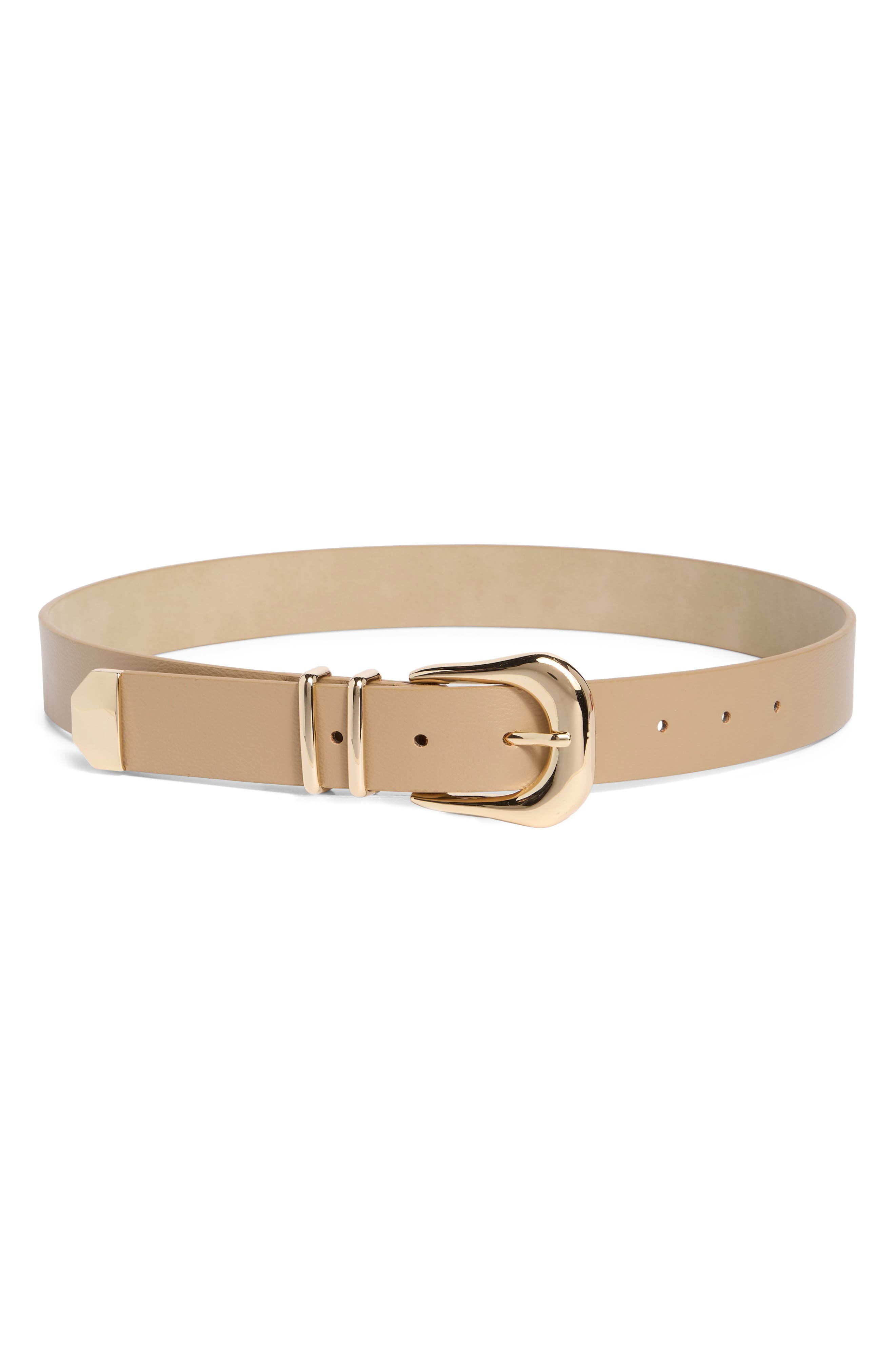 Steve Madden Chunky Buckle Belt