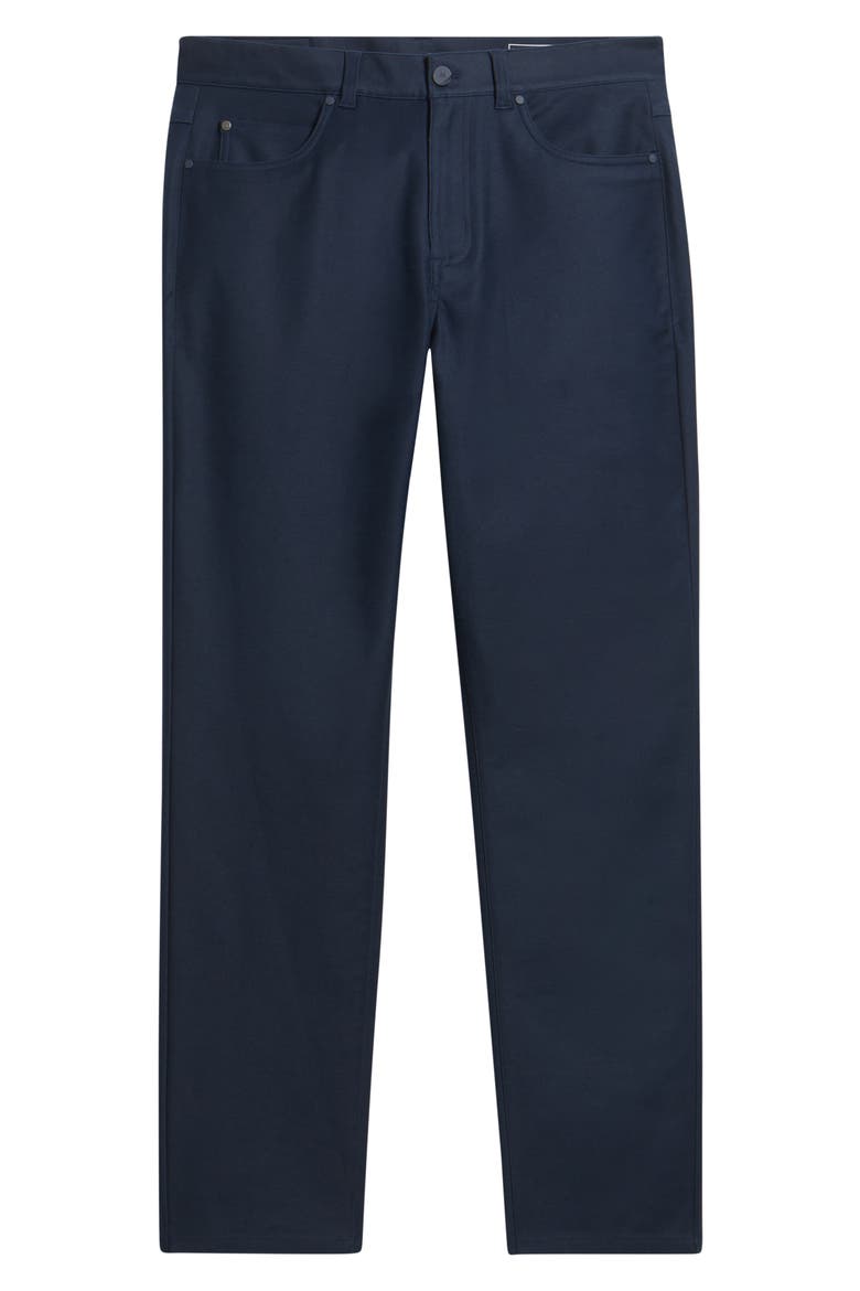 Mayfield Slim Fit Five-Pocket Twill Pants, Alternate, color, NAVY
