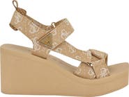 GUESS Daysa Slingback Platform Wedge Sandal