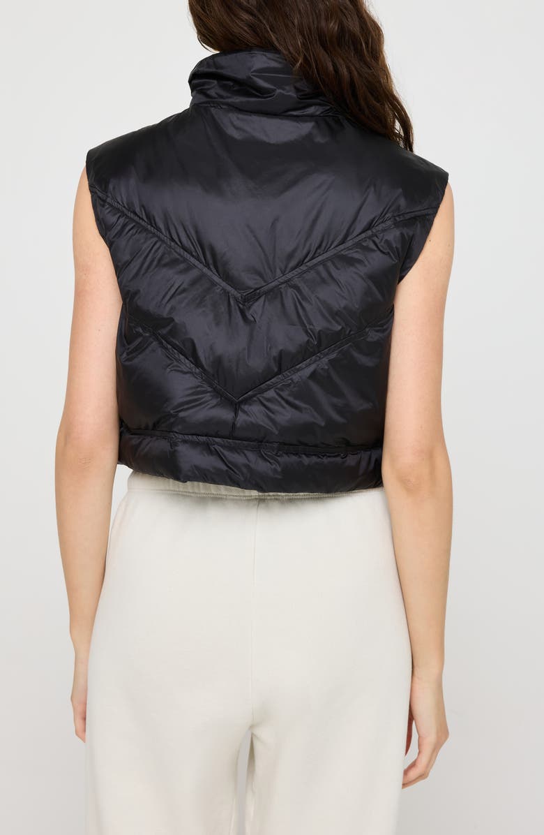 Spiritual Gangster Scout Puffer Vest, Alternate, color, Black