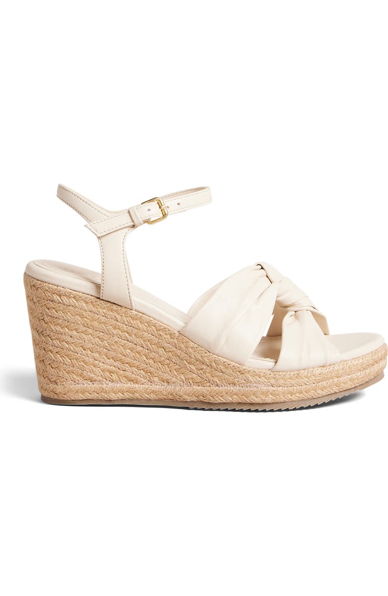 Ted Baker London Carda Knot Espadrille Platform Wedge Sandal, Main, color,