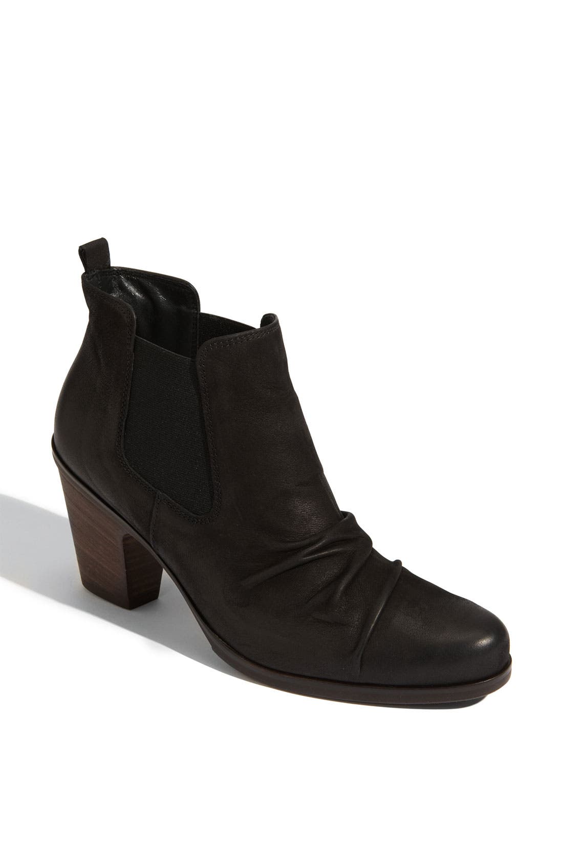 'Jano' Leather Boot, Main, color, BLACK