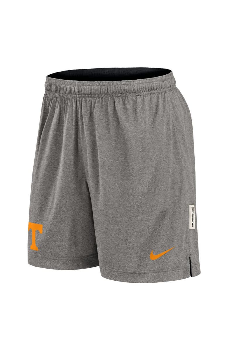 Nike Men's Nike Black/Heather Gray Tennessee Volunteers Player Reversible Shorts, Alternate, color, 