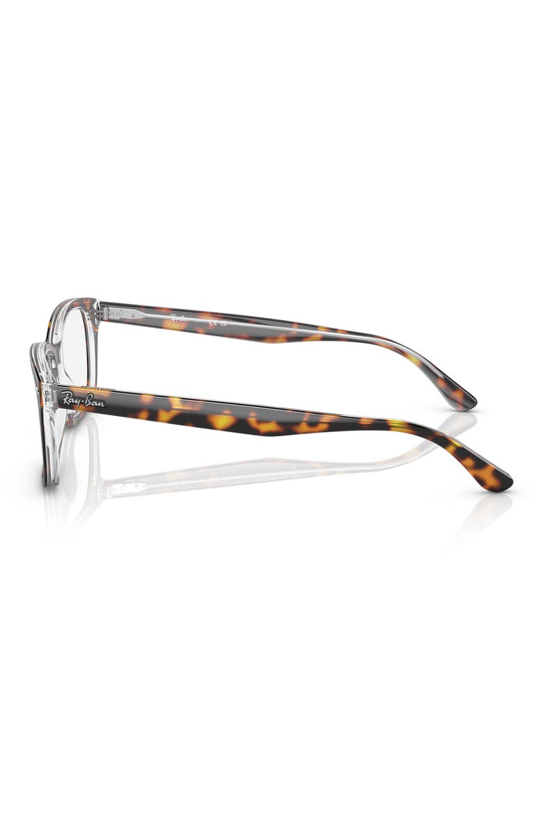 50mm Square Optical Glasses, Alternate, color, HAVANA