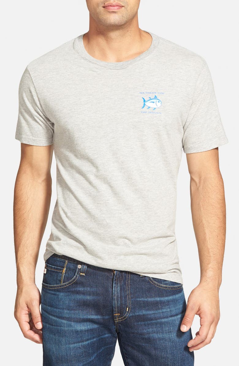 Southern Tide Short Sleeve Skipjack T-Shirt, Alternate, color,