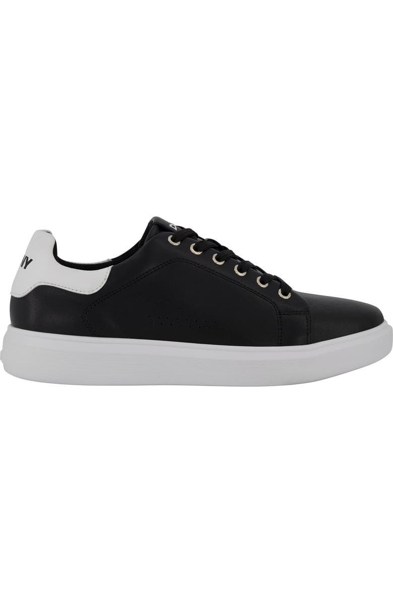 DKNY Contrast Perforation Low Top Sneaker, Alternate, color,
