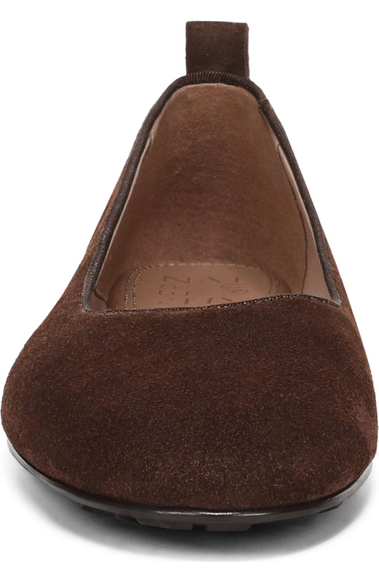 Naturalizer Ava Ballet Flat, Alternate, color, Chocolate Suede
